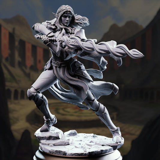 3D Printed High Elf Spellsword by DM Stash