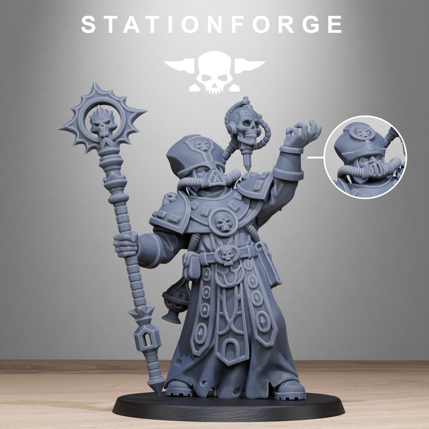 3D Printed VodalitesPriest by StationForge Miniatures
