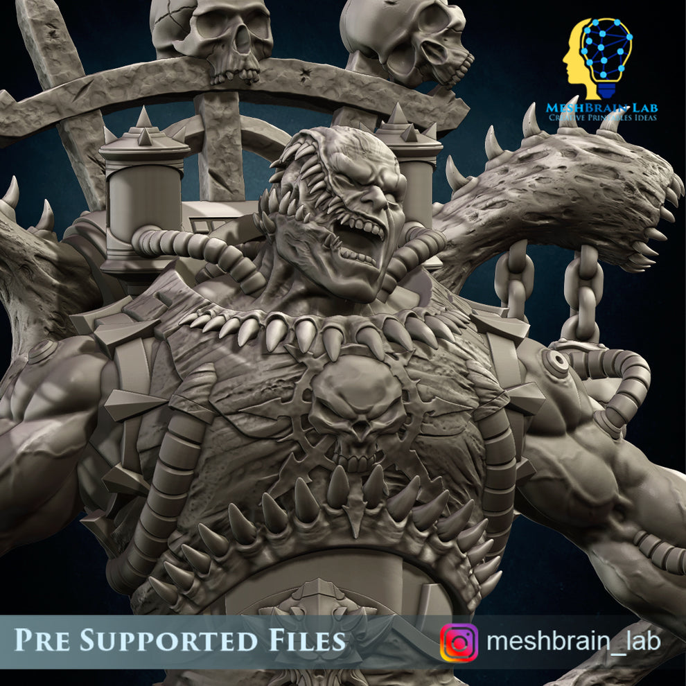 3d Printed Doom Marine Demonhost By Meshbrain Labs Miniatures – Last ...
