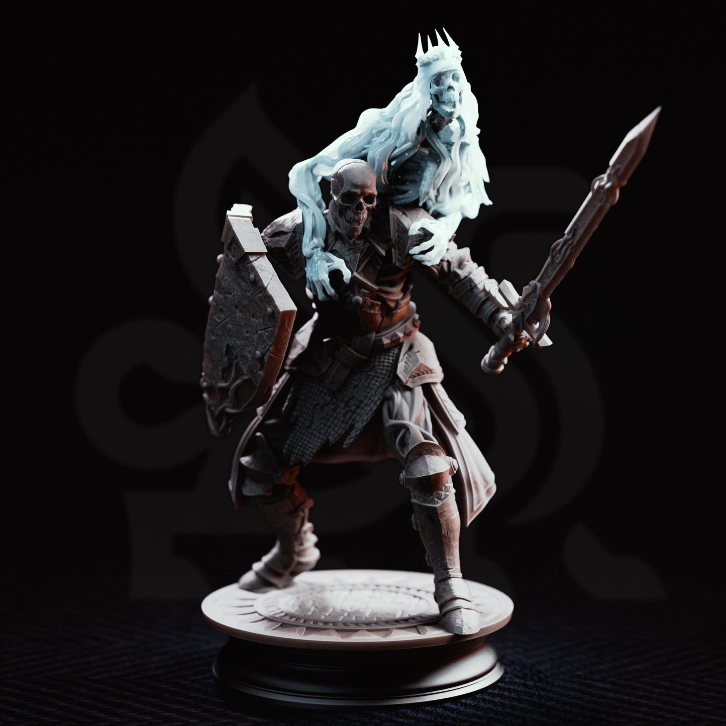 3D Printed Possessed Skeleton Knight by DM Stash
