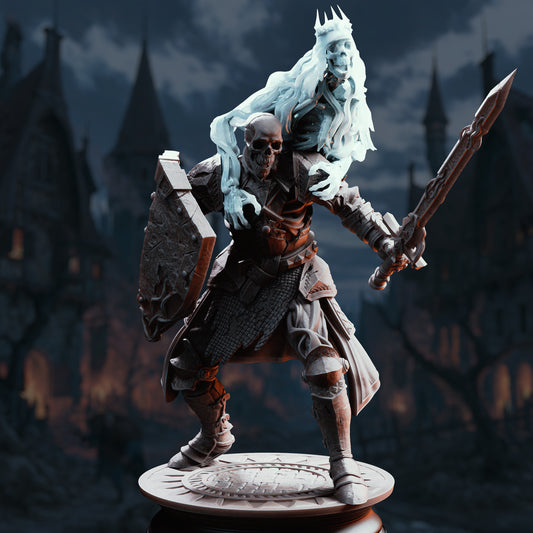 3D Printed Possessed Skeleton Knight by DM Stash