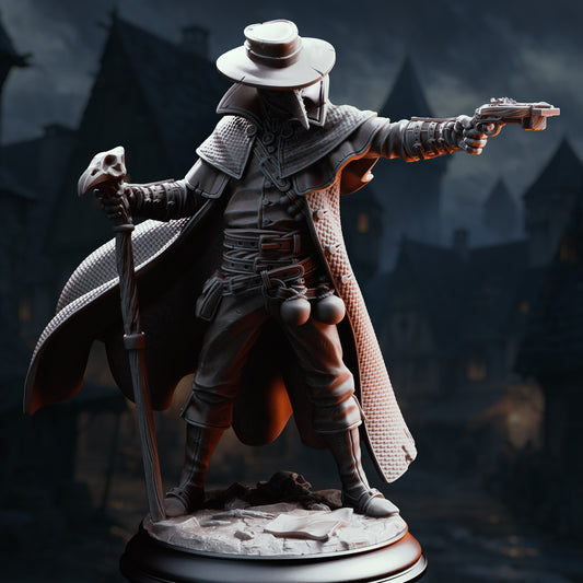 3D Printed Deranged Plague Doctor by DM Stash