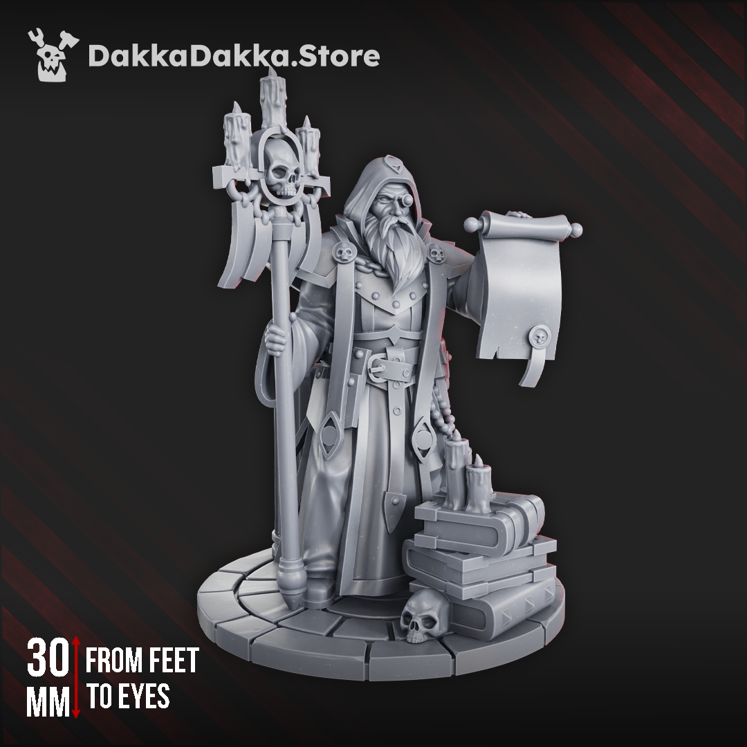 3D Printed Ecclesiastical Envoy by DakkaDakka Mininatures