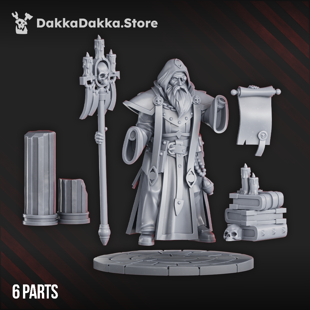 3D Printed Ecclesiastical Envoy by DakkaDakka Mininatures