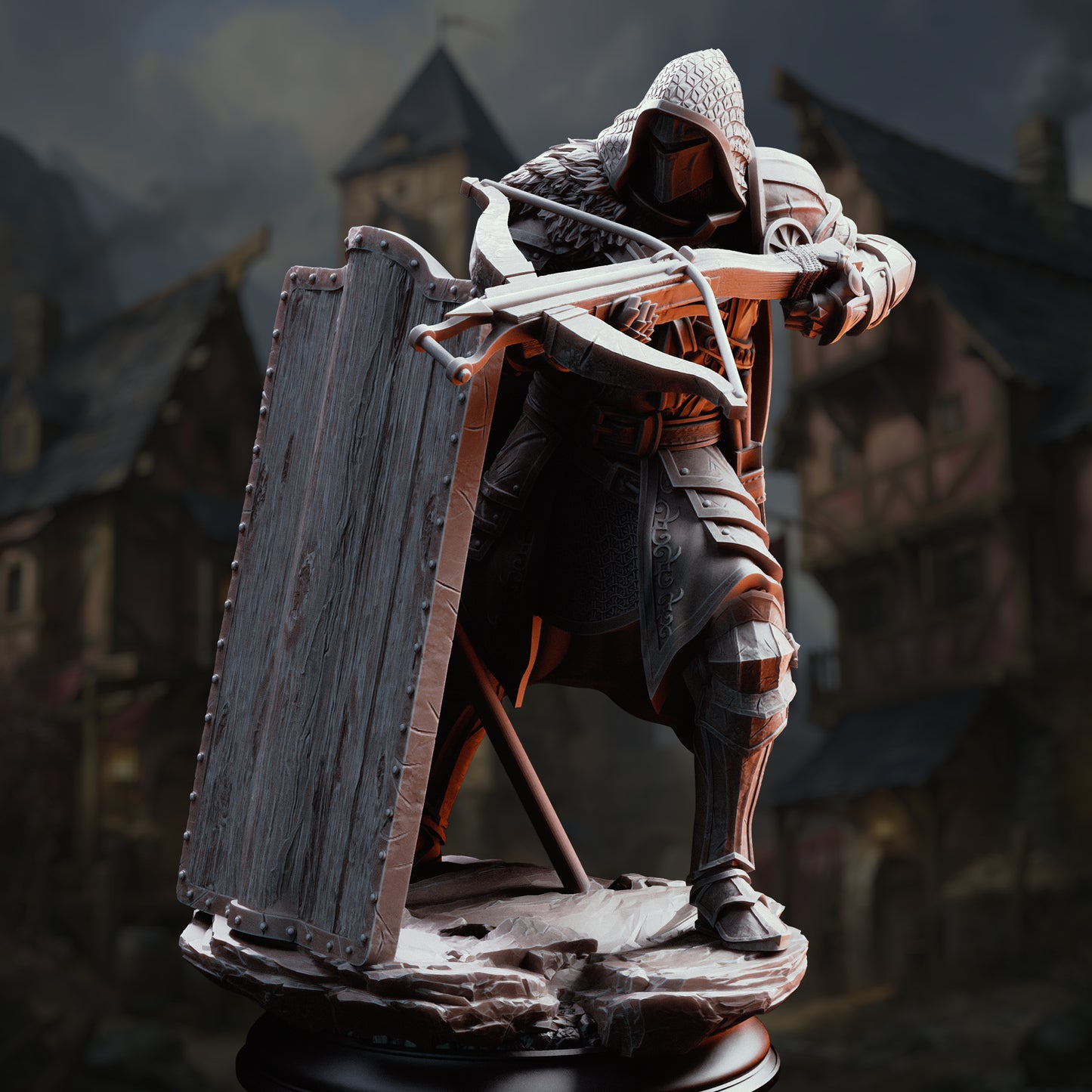 3D Printed Elite Crossbow Knight by DM Stash