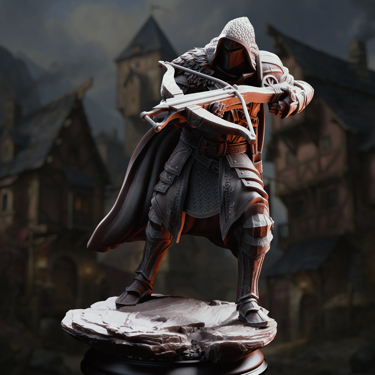 3D Printed Elite Crossbow Knight by DM Stash