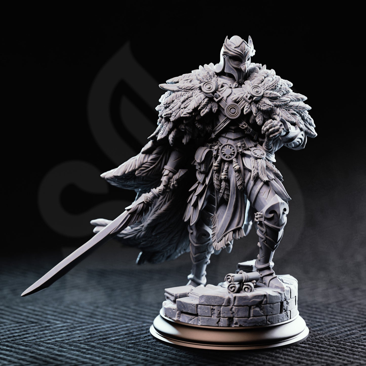 3D Printed Knight of the Owl by DM Stash