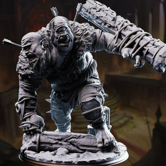 3D Printed Ettin Brute - Flimm & Krim by DM Stash