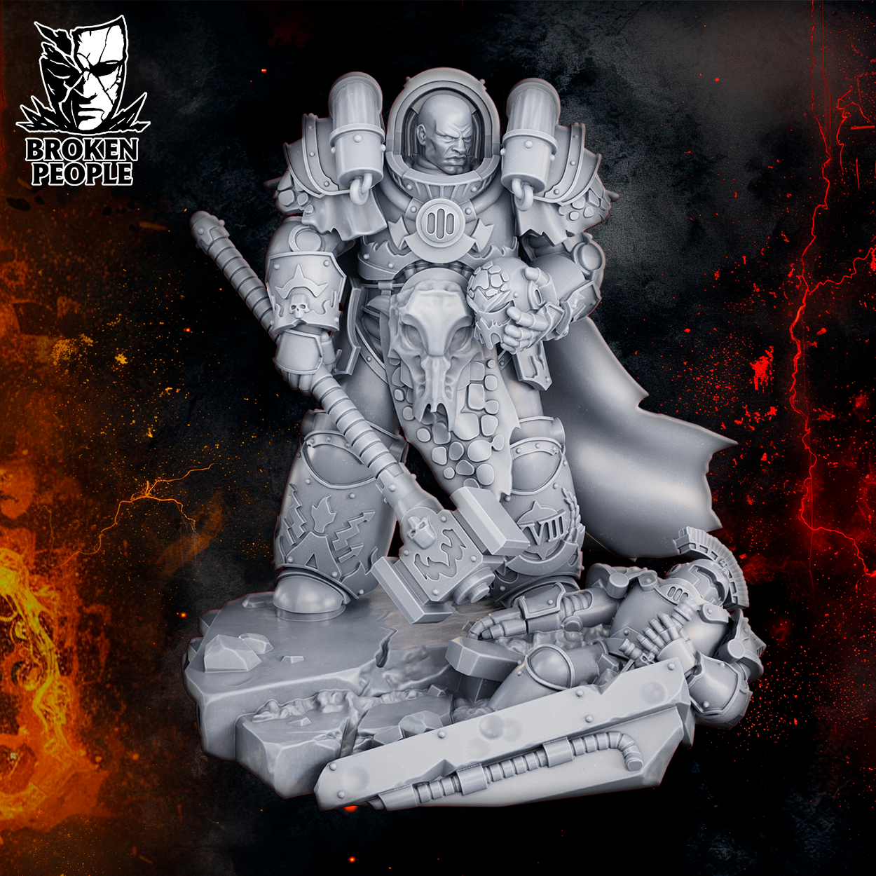 3d Printed Gefest Forge Father by DakkaDakka Miniatures