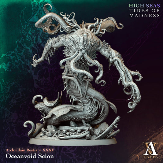 3D Printed Oceanvoid Scion by Archvillain Games