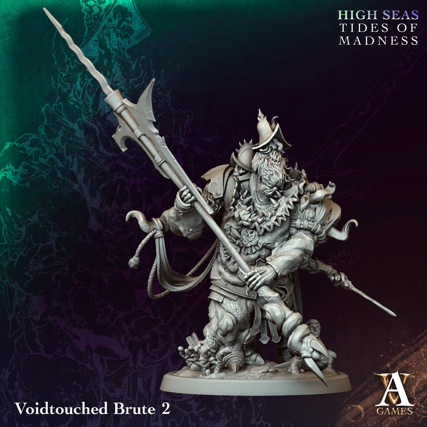 3D Printed Voidtouched Brutes by Archvillain Games