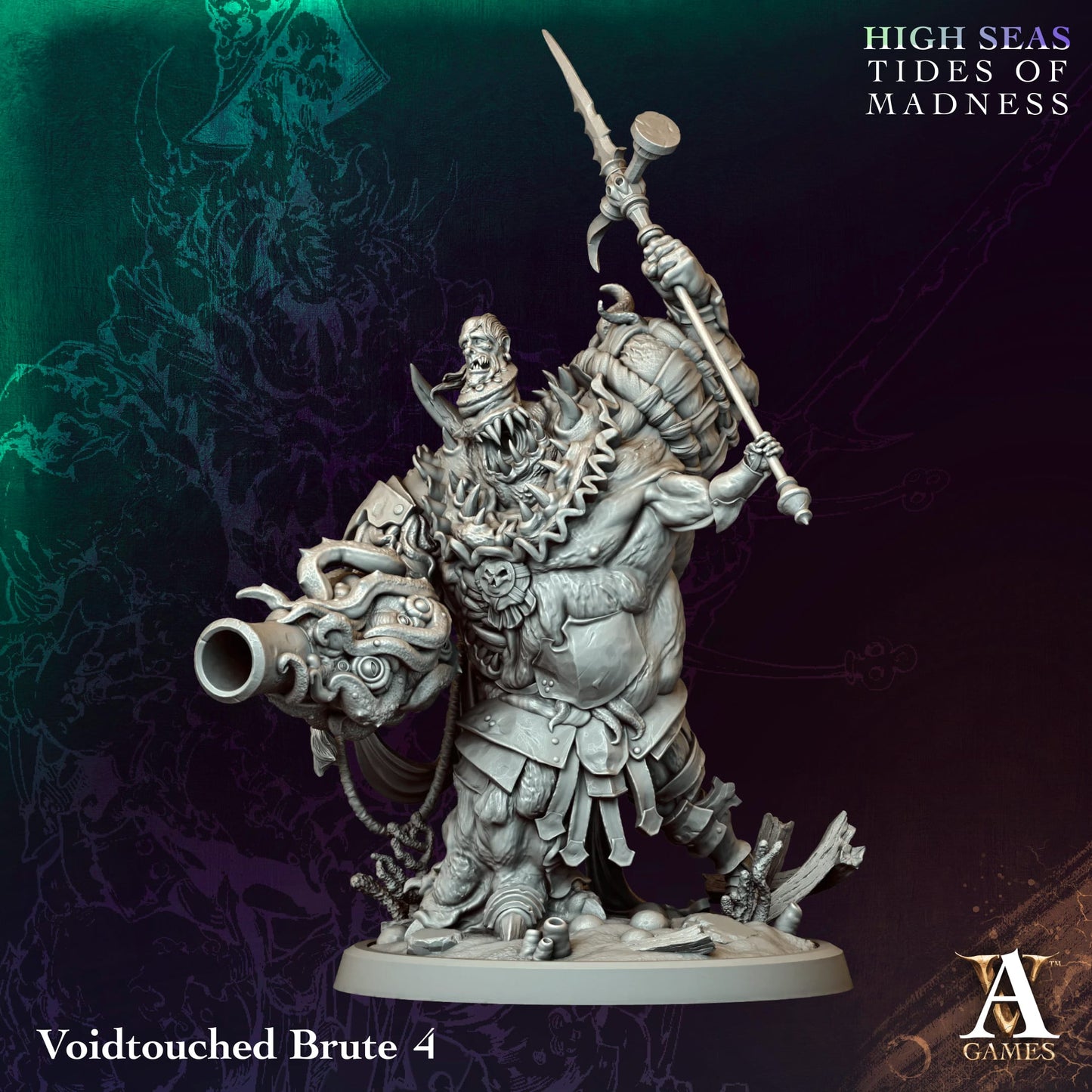 3D Printed Voidtouched Brutes by Archvillain Games