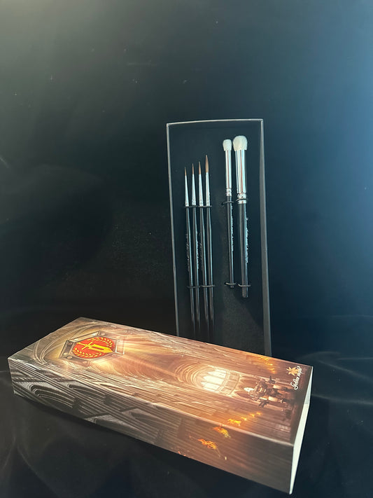 Warlord Kolinsky Paint Brush Set