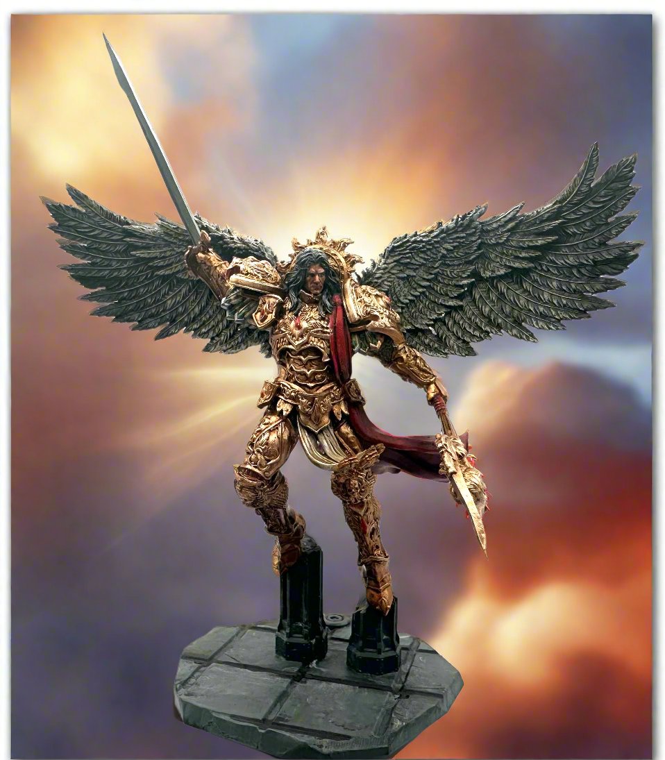 3D Printed Angel of Glory by 3DArtGuy Miniatures