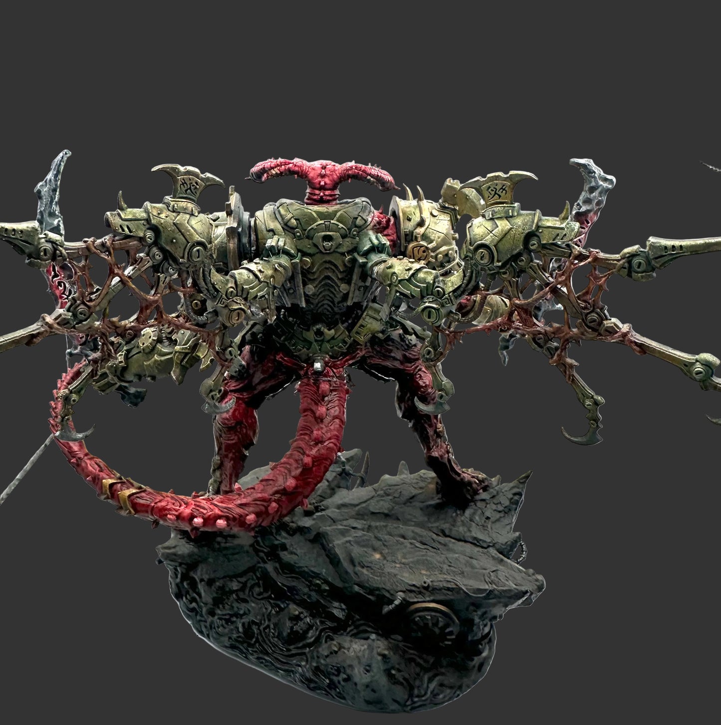 3D Printed Helljaw Prince by Archvillain Games