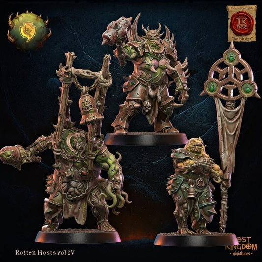 3D Printed Spoiled Forsaken Command Group by Lost Kingdom Miniatures