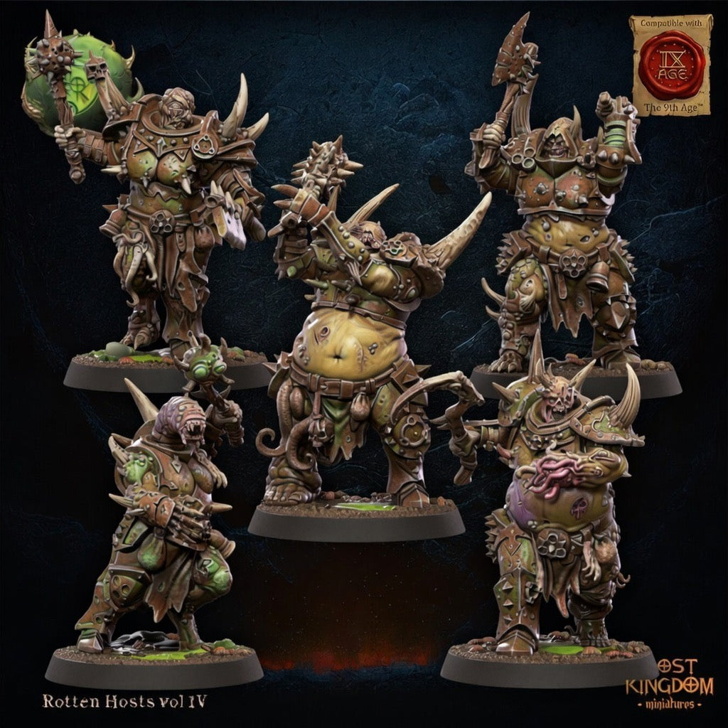 3D Printed Spoiled Forsaken Regiment x10 by Lost Kingdom Miniatures