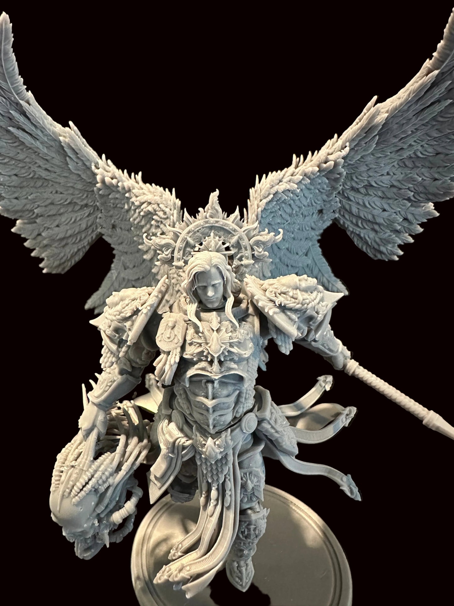 3D Printed Angel of Glory Redux by 3DArtGuy Miniatures