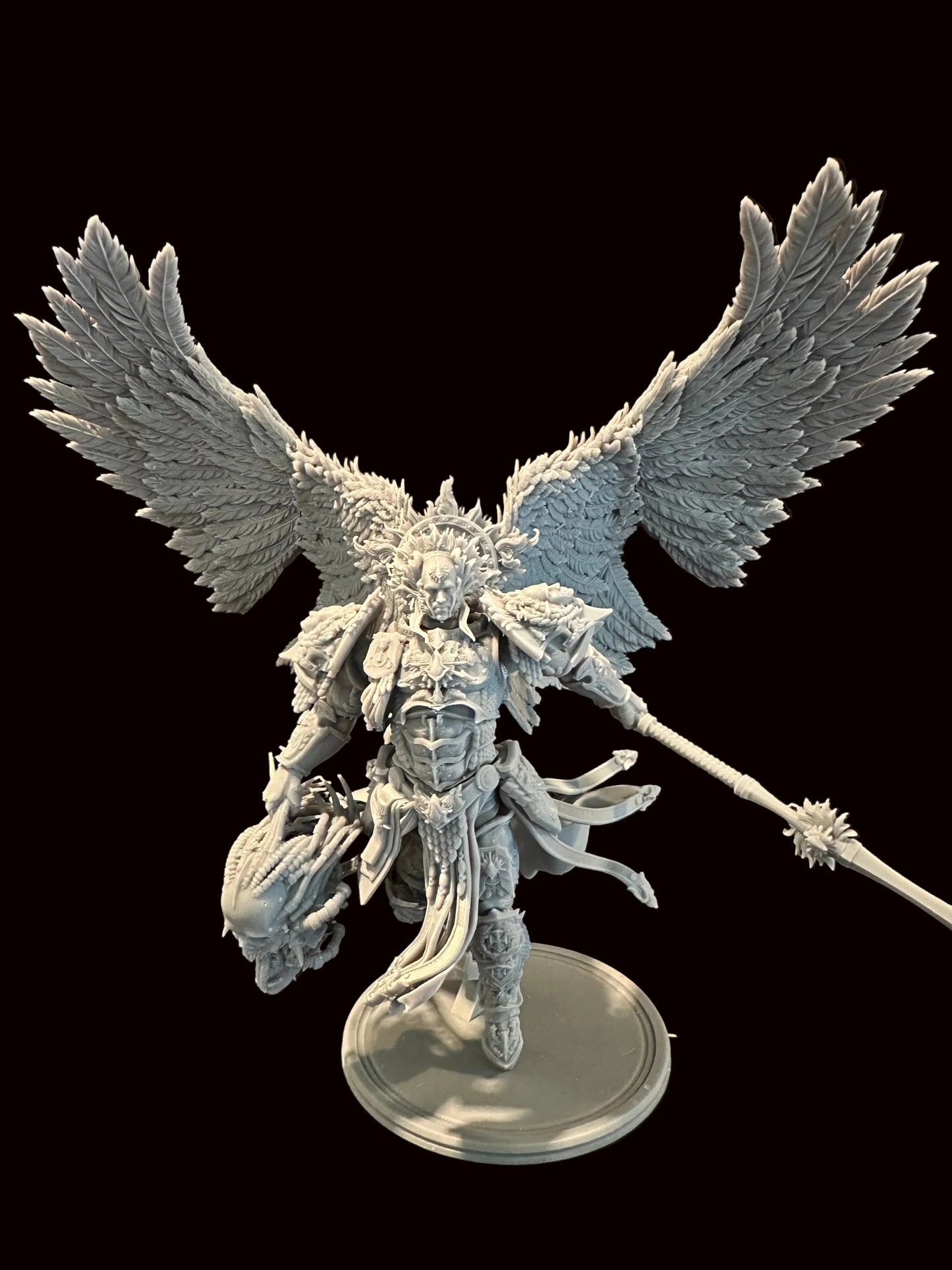 3D Printed Angel of Glory Redux by 3DArtGuy Miniatures