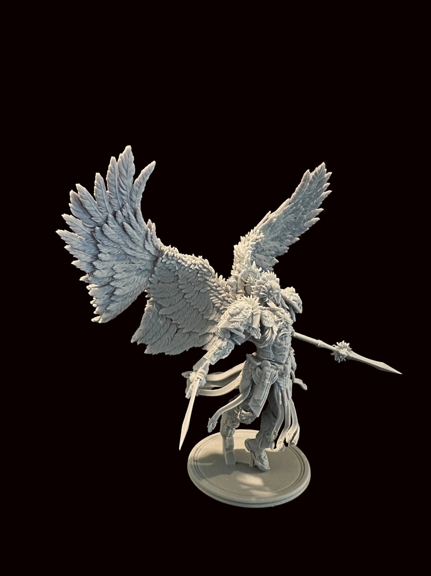3D Printed Angel of Glory Redux by 3DArtGuy Miniatures