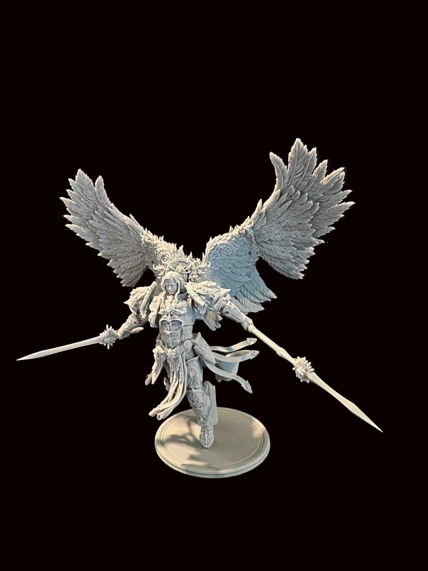 3D Printed Angel of Glory Redux by 3DArtGuy Miniatures