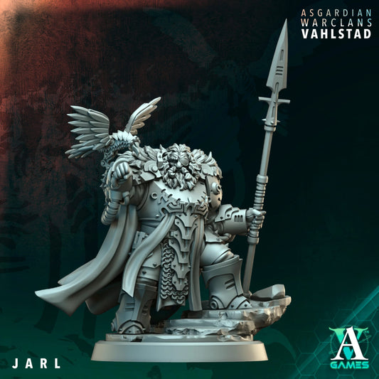3D Printed Jarl by Archvillain Games