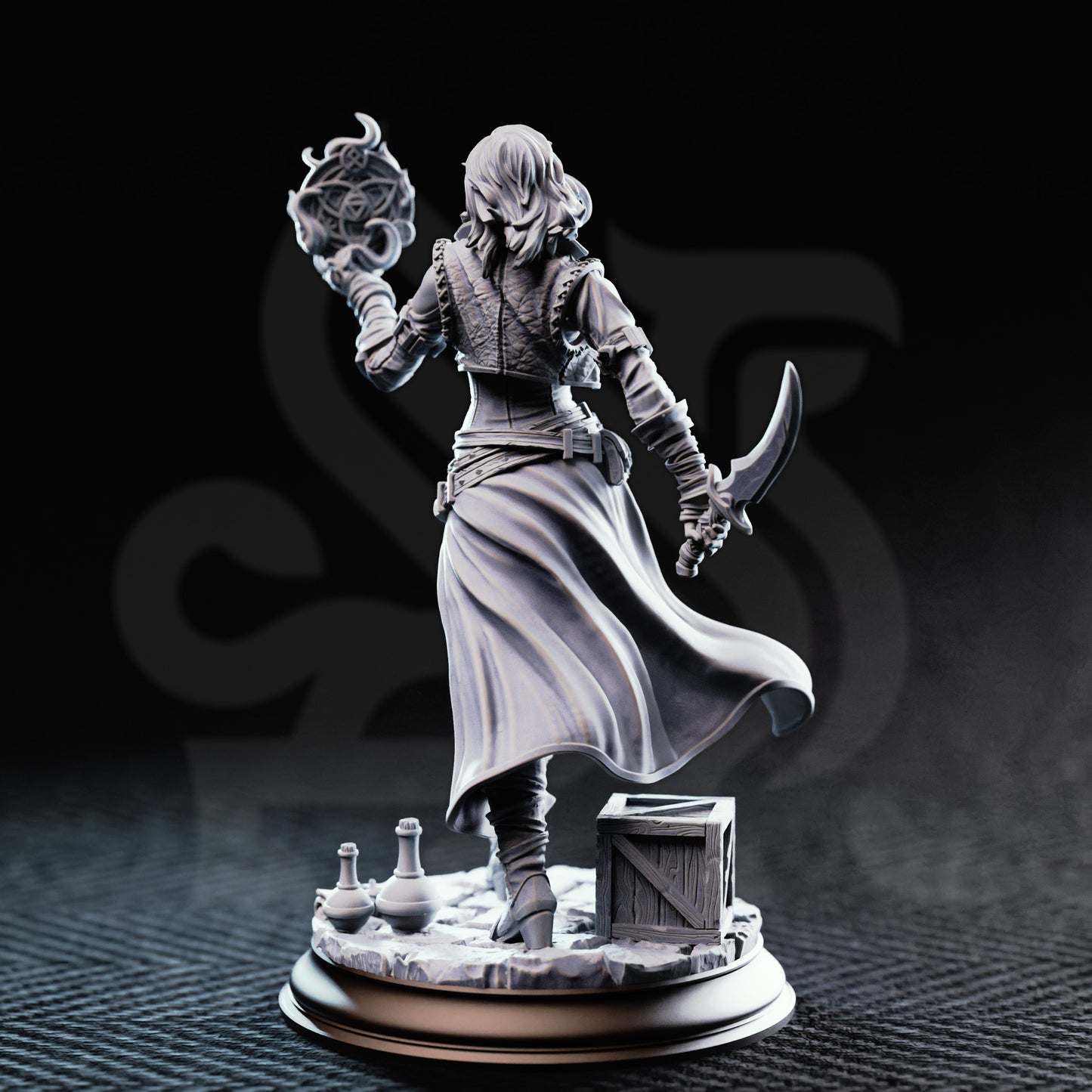 3D Printed Arcane Trickster Rogue by DM Stash