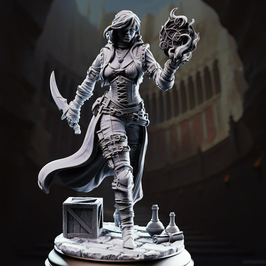 3D Printed Arcane Trickster Rogue by DM Stash
