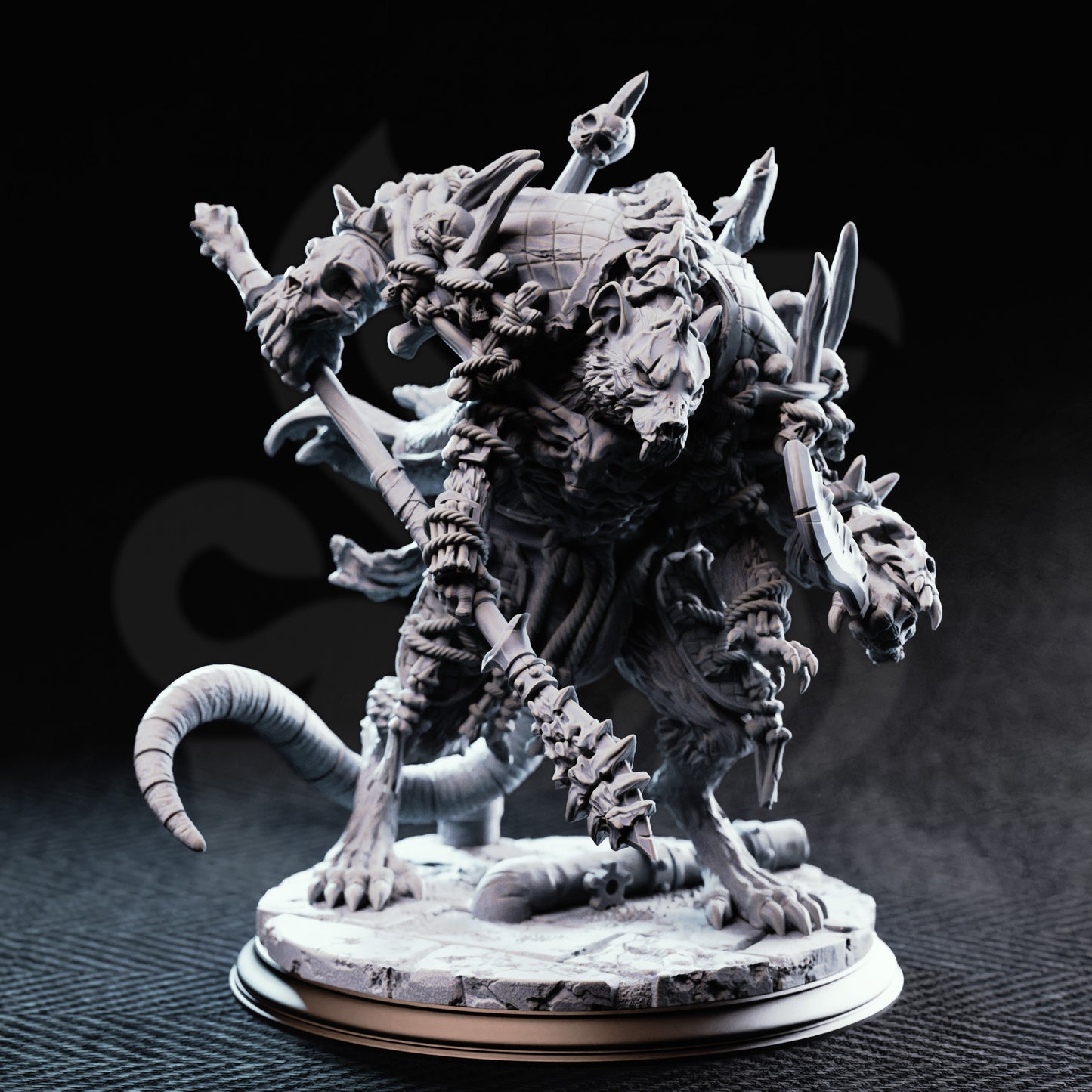 3D Printed The Rat King by DM Stash
