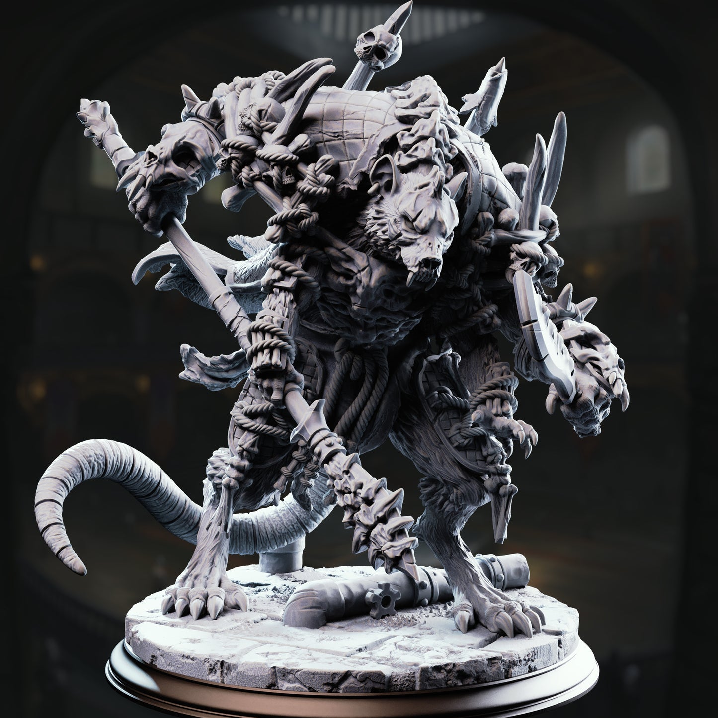 3D Printed The Rat King by DM Stash