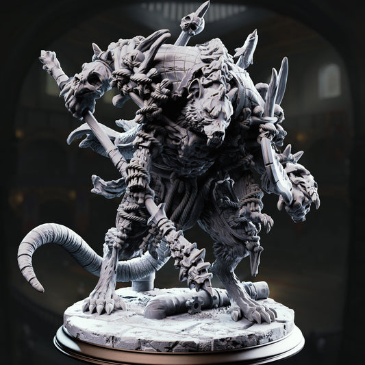 3D Printed The Rat King by DM Stash