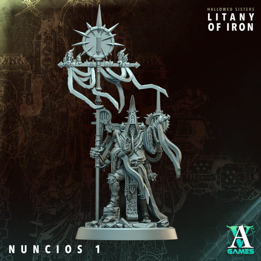 3D Printed Nuncios by Archvillain Games