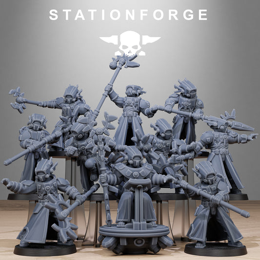 3D Printed Tarion Priests x10 by StationForge Miniatures