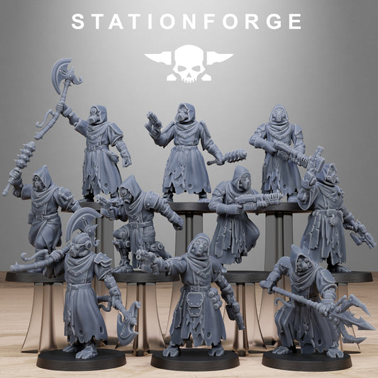 3D Printed Scavenger Executioners by StationForge Miniatures