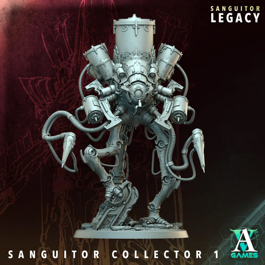 3D Printed Sanguitor Collectors by Archvillain Games