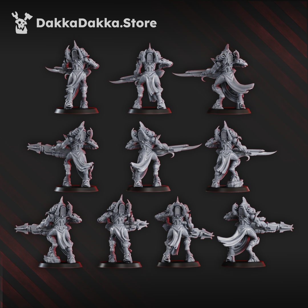 3d Printed Spacelair Defenders by DakkaDakka Miniatures