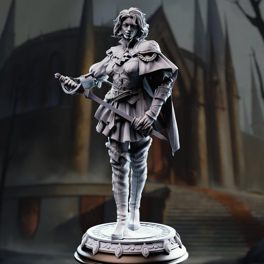 3D Printed Vampire Noblewoman Duelist by DM Stash