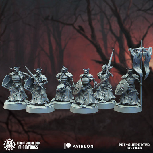 3d Printed Tomb Guardians Set by Immaterium God Miniatures