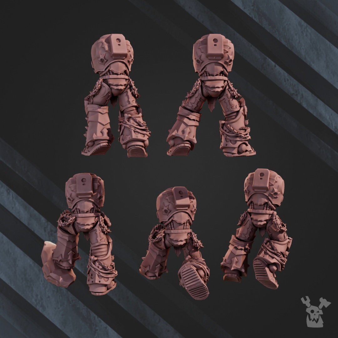 3d Printed Nocturnal Bodies Set x5