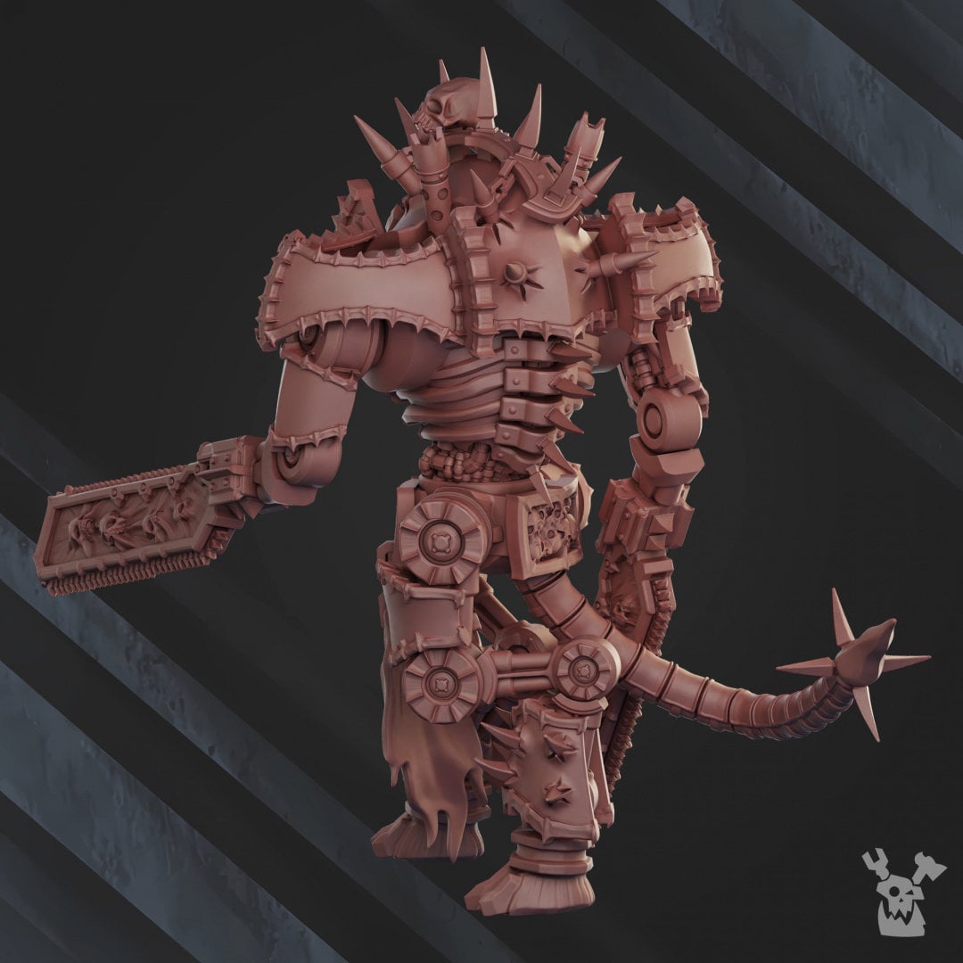 3d Printed Gore Harvester By DakkaDakka Miniatures