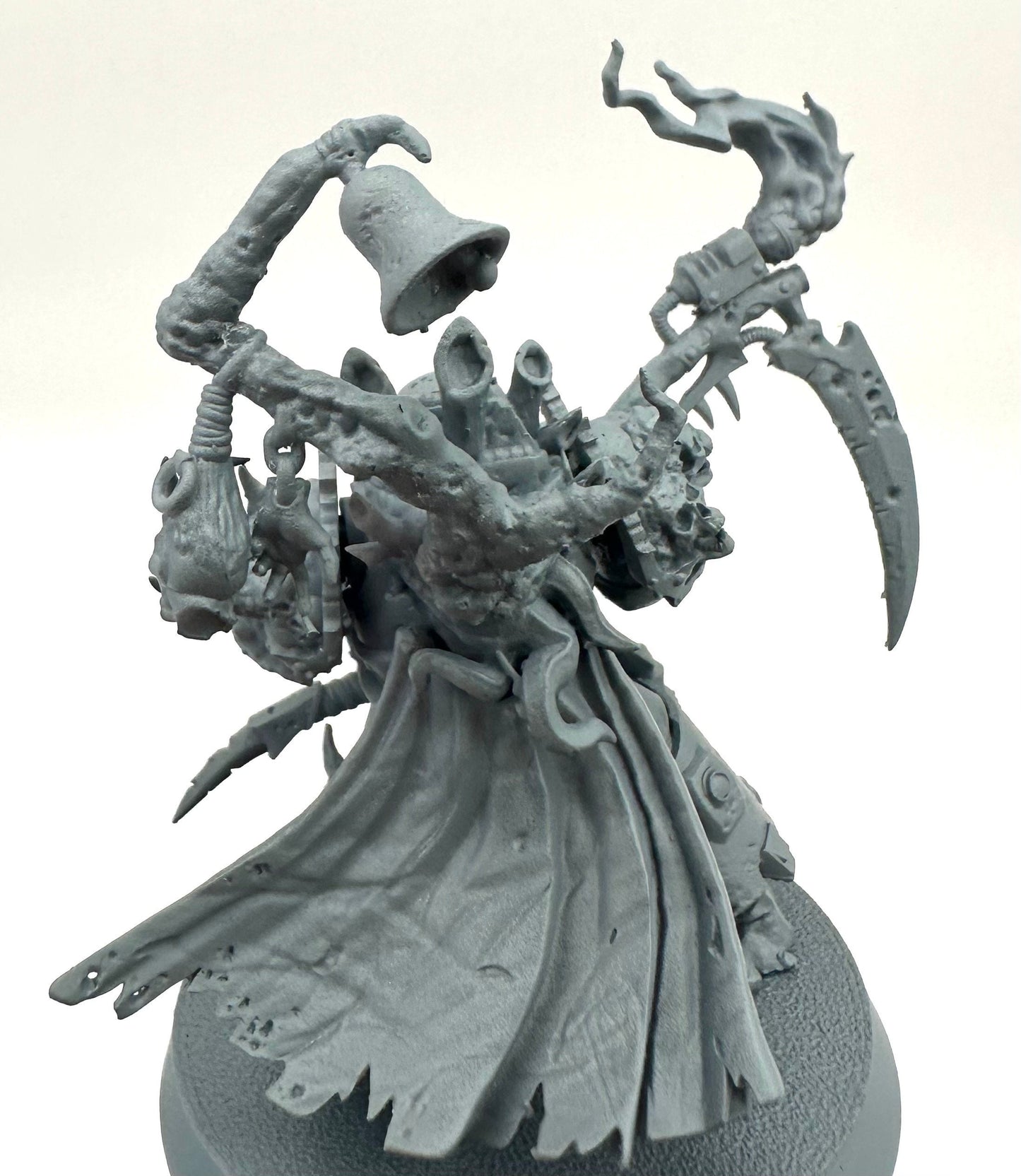 3d Printed Plague Marine Lord of Pestilence by Meshbrain Labs