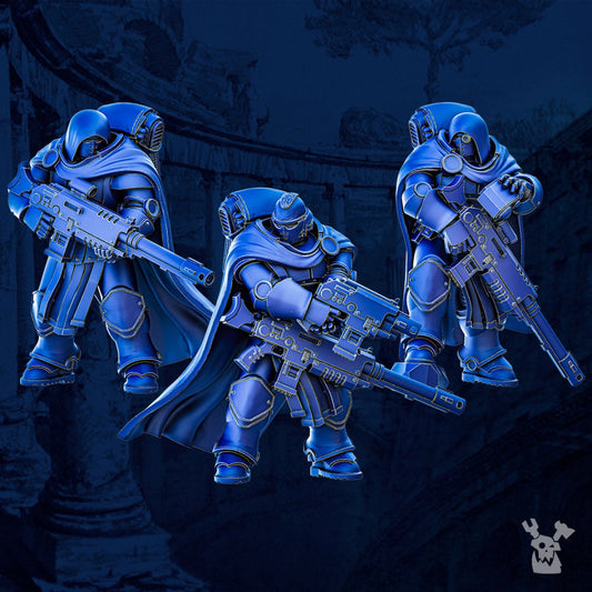 3d Printed Acer Oculus Scout Sniper Squad x3 by DakkaDakka Miniatures