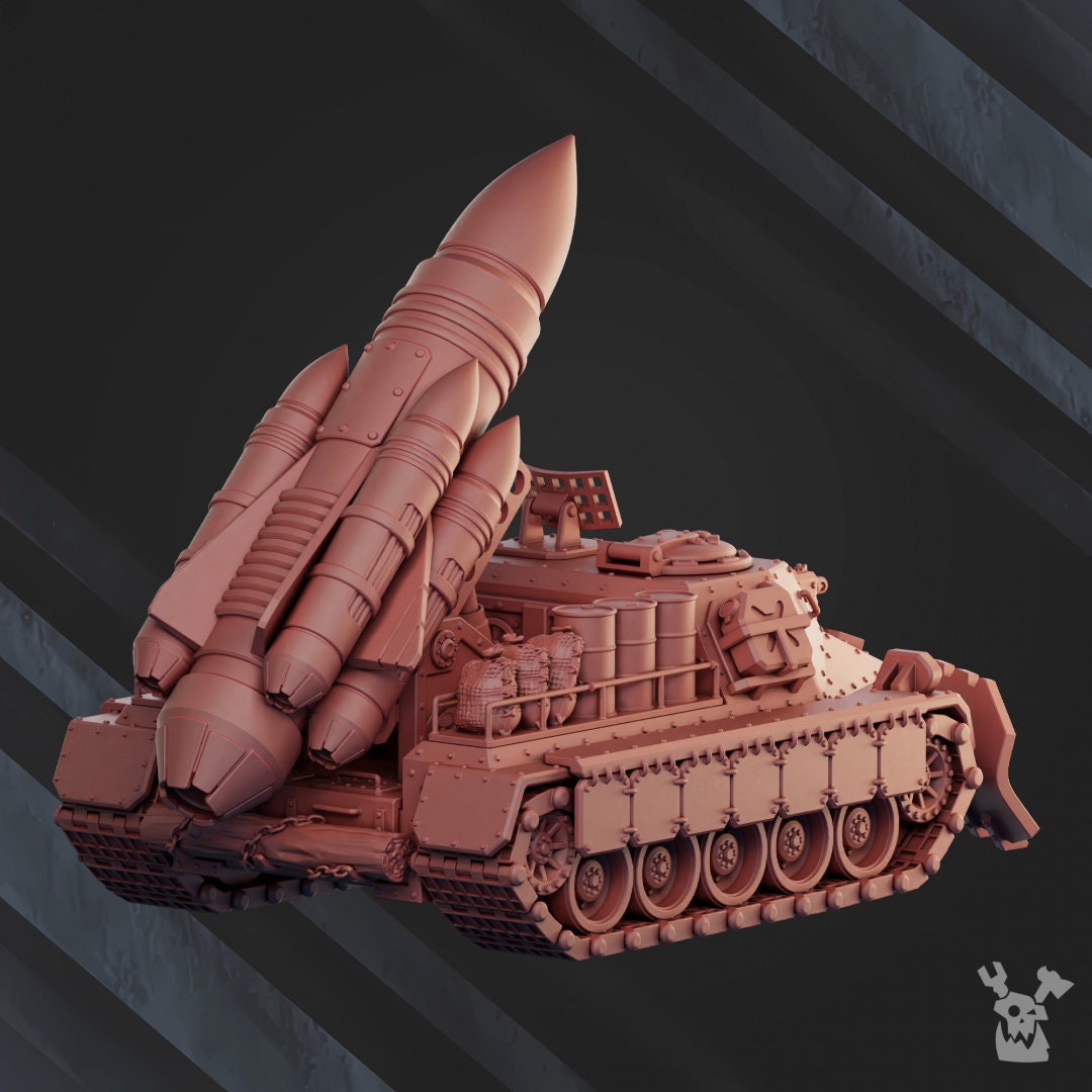 3d Printed Automated Missile Launcher by DakkaDakka Miniatures