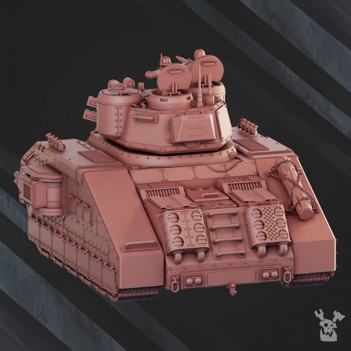 3d Printed S-77 Battle Tank by DakkaDakka Miniatures