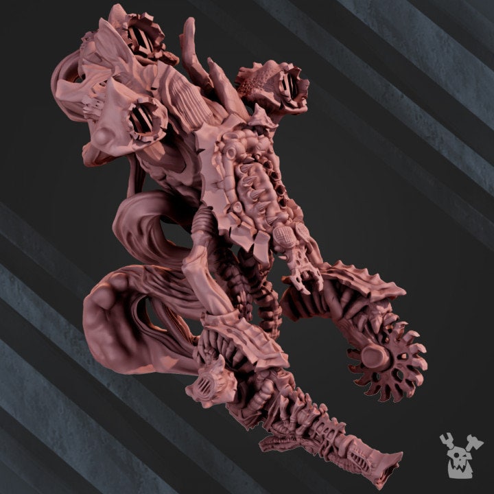 3d Printed Plague Drone by DakkaDakka Miniatures