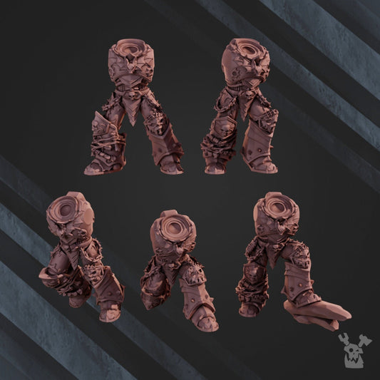 3d Printed Nocturnal Bodies Set x5