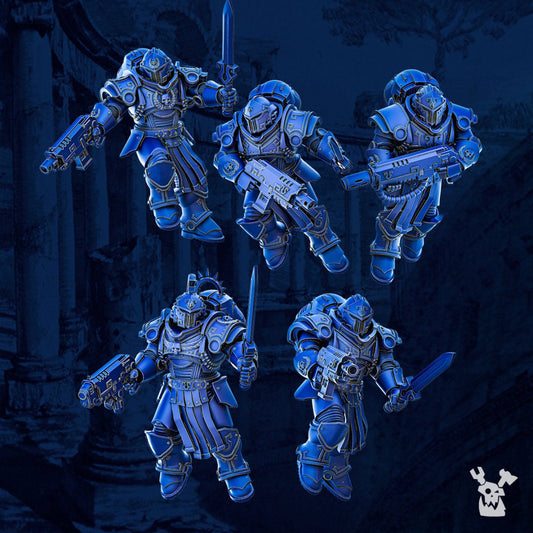 3d Printed Impetum Alis Squad x5 by DakkaDakka Miniatures