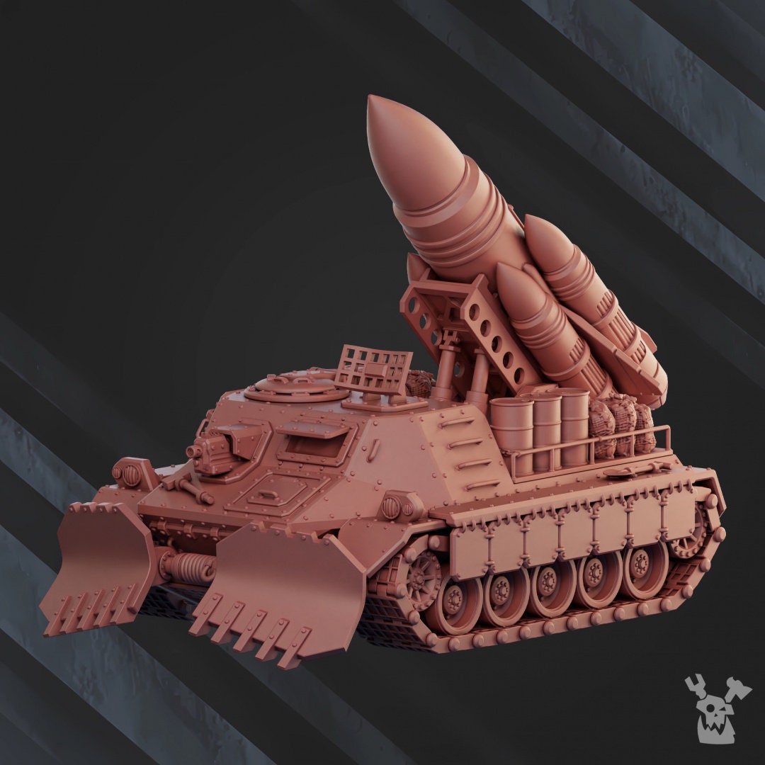 3d Printed Automated Missile Launcher by DakkaDakka Miniatures