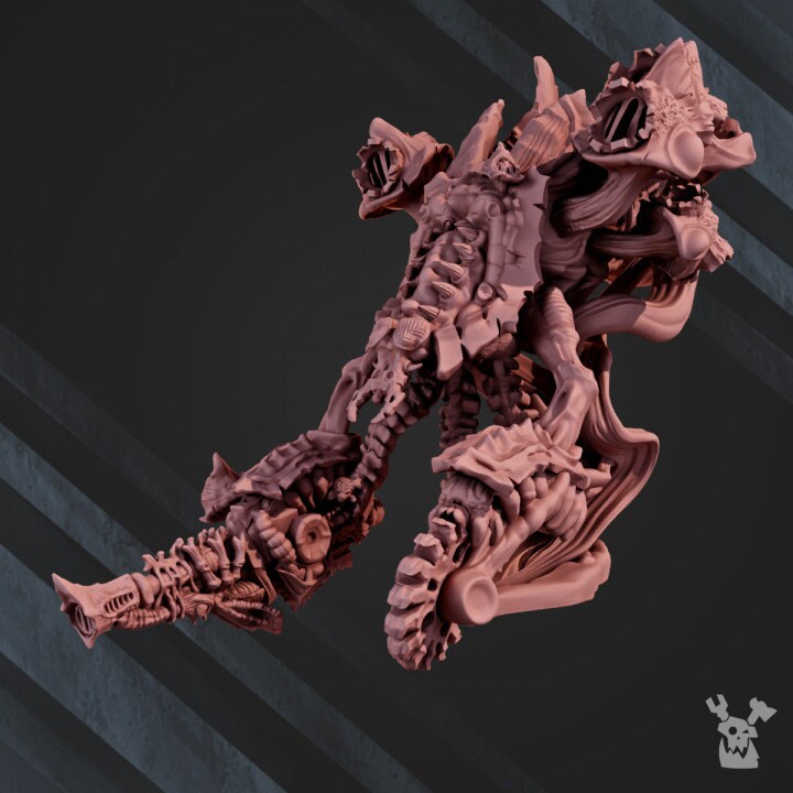 3d Printed Plague Drone by DakkaDakka Miniatures