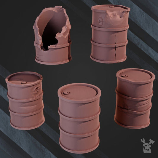 3d Printed Barrels x5 by DakkaDakka